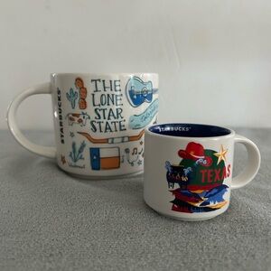 Starbucks Texas Been There Series + Texas Discovery Series Coffee Mug